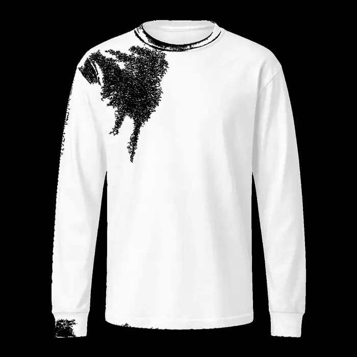 Unisex Garment Dye Heavyweight Long Sleeve Tee | Bella + Canvas 4851GD