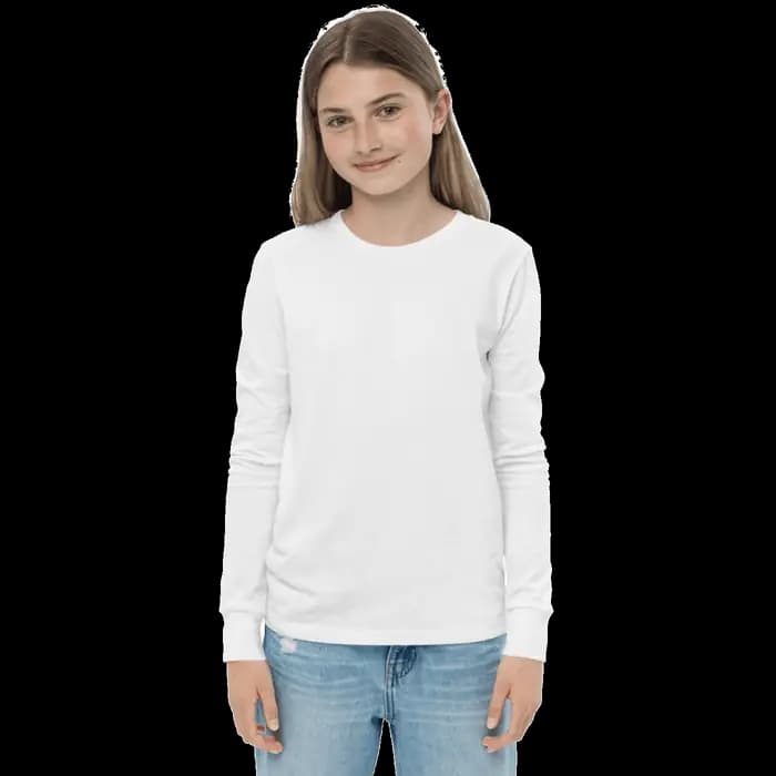 Youth Long Sleeve Tee | Bella + Canvas 3501Y