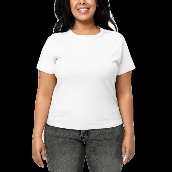 Women's High-Waisted Tee | Cotton Heritage OW1086