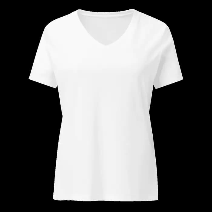 Women's Relaxed V-Neck T-Shirt | Bella Canvas 6405CVC